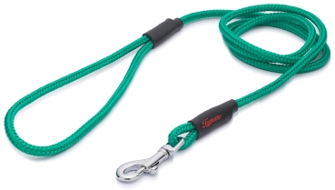 klassische Hundeleine - S - 115cm - grün